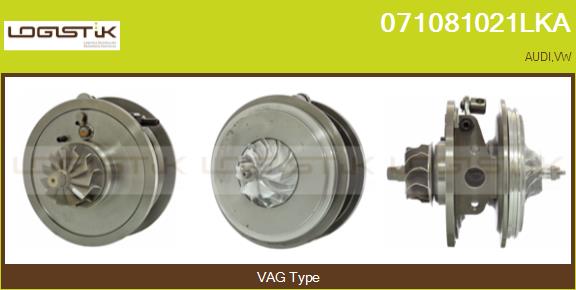 Groupe carter, turbocompresseur LGK 071081021LKA
