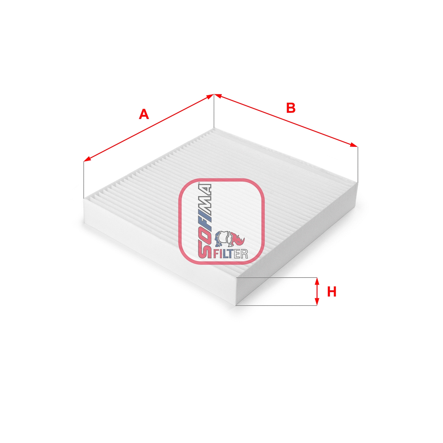 Filtre, air de l'habitacle SOFIMA S 3115 C