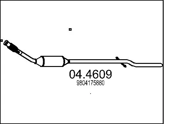 Catalyseur MTS 04.4609