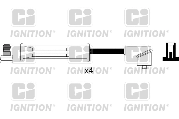 Kit de câbles d'allumage QUINTON HAZELL XC1090