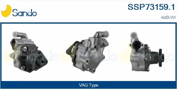 Pompe hydraulique, direction SANDO SSP73159.1