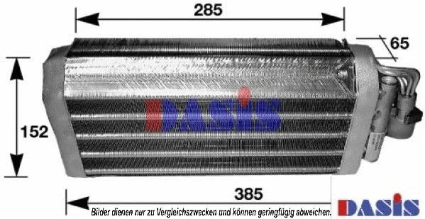 Évaporateur climatisation AKS DASIS 820990N