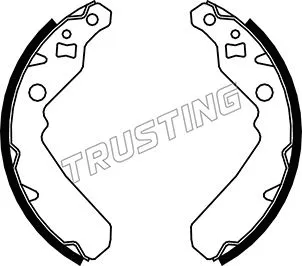 Jeu de mâchoires de frein TRUSTING 026.354
