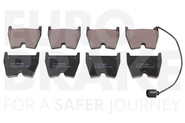 Kit de plaquettes de frein, frein à disque EUROBRAKE 55022247163