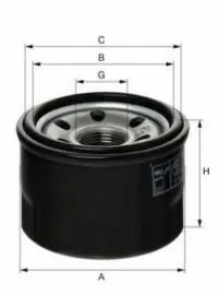 Filtre à huile UNIFLUX FILTERS XO117
