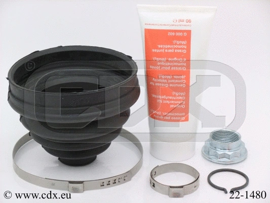 Jeu de joints-soufflets, arbre de commande CDX 22-1480