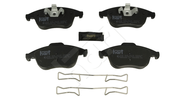 Kit de plaquettes de frein, frein à disque HART 256 946