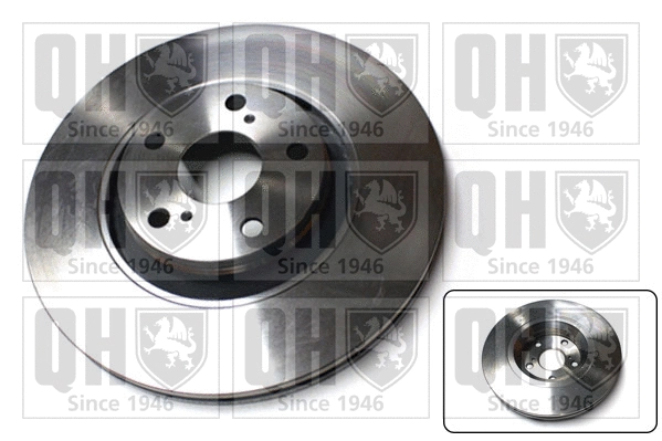 Disque de frein QUINTON HAZELL BDC5880