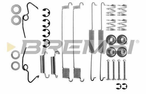 Kit d'accessoires, mâchoire de frein BREMSI SK0641