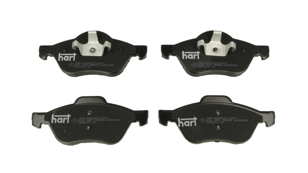 Kit de plaquettes de frein, frein à disque HART 226 040