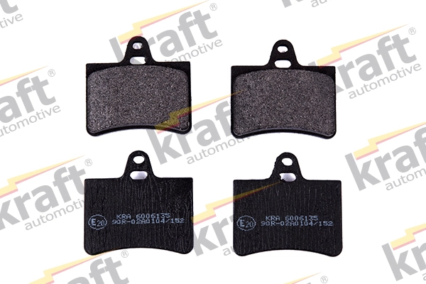 Kit de plaquettes de frein, frein à disque KRAFT AUTOMOTIVE 6006135