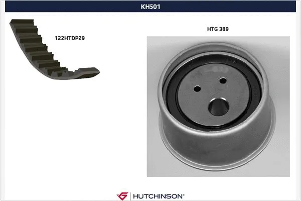 Kit de courroie crantée HUTCHINSON KH 501