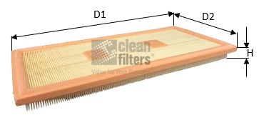 Filtre à air CLEAN FILTERS MA3481