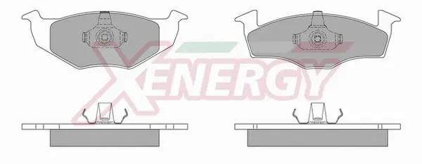 Kit de plaquettes de frein, frein à disque AP XENERGY X40588