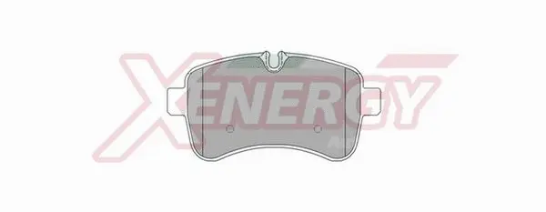 Kit de plaquettes de frein, frein à disque AP XENERGY X40983