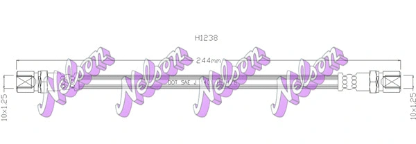 Flexible de frein KAWE H1238