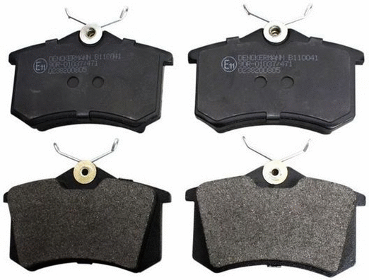 Kit de plaquettes de frein, frein à disque DENCKERMANN B110041