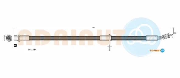 Flexible de frein ADRIAUTO 08.1214