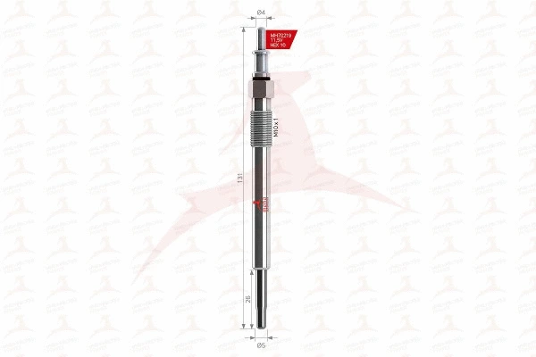 Bougie de préchauffage MEHA AUTOMOTIVE MH70219