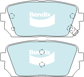 Kit de plaquettes de frein, frein à disque BENDIX-SEA DB2175 HD