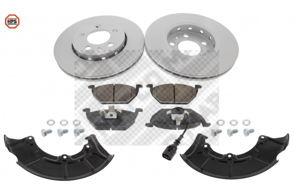 Kit de freins, frein à disques MAPCO 47855/9HPS