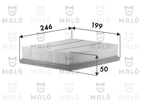 Filtre à air AKRON-MALÒ 1500676