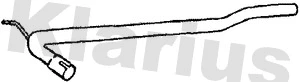 Tube de réparation, catalyseur KLARIUS 130391