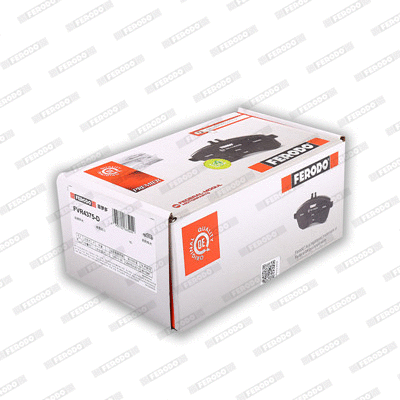 Kit de plaquettes de frein, frein à disque FERODO FVR4375-D