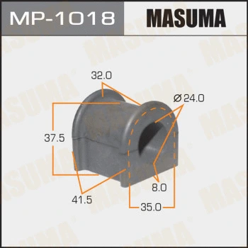 Coussinet de palier, stabilisateur MASUMA MP-1018