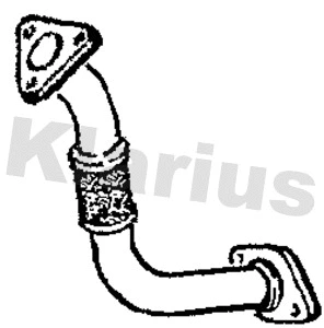 Tuyau d'échappement KLARIUS 301300