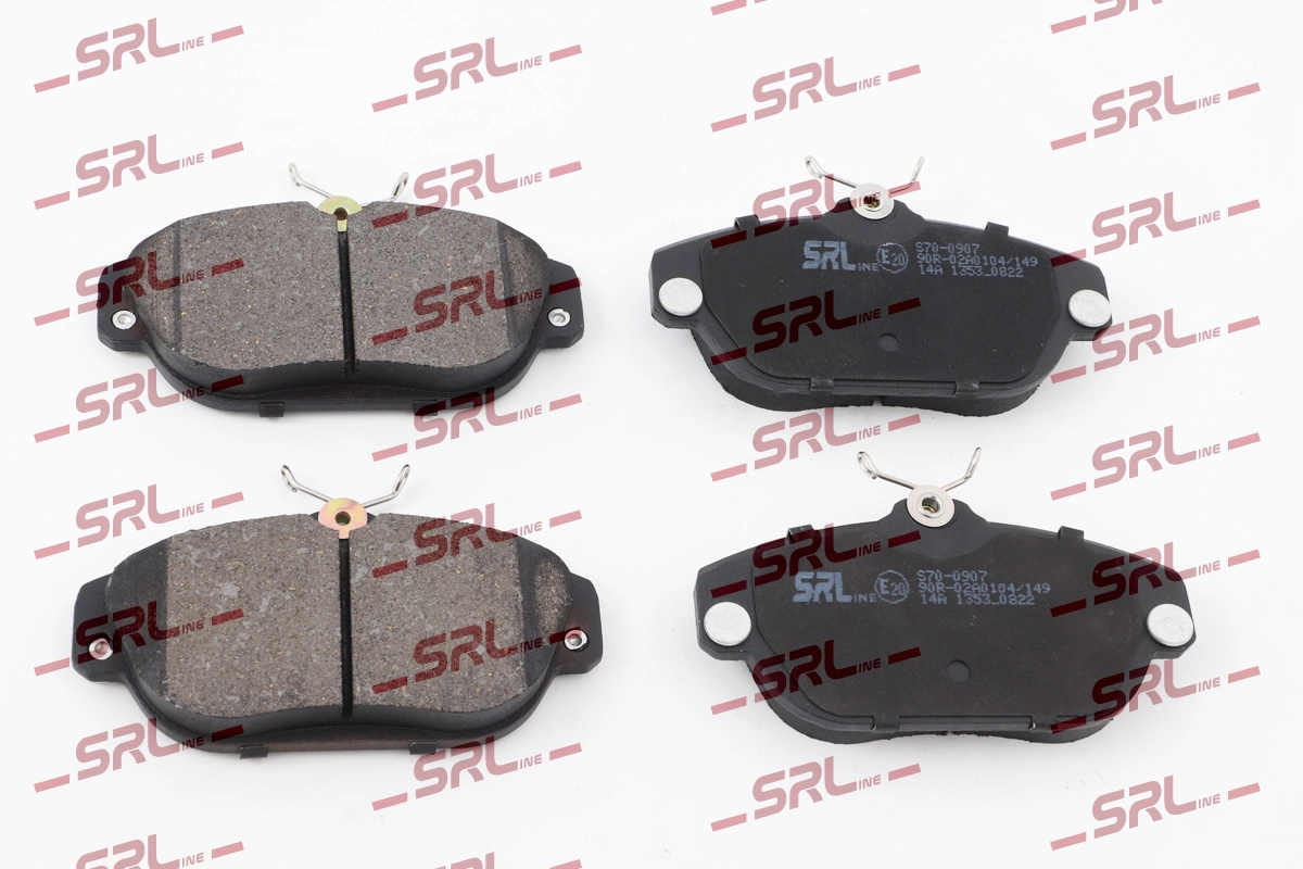 Kit de plaquettes de frein, frein à disque SRLine S70-0907