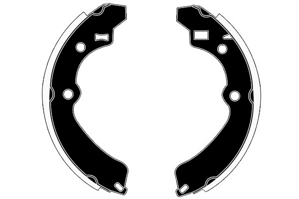 Jeu de mâchoires de frein RAICAM RA25920