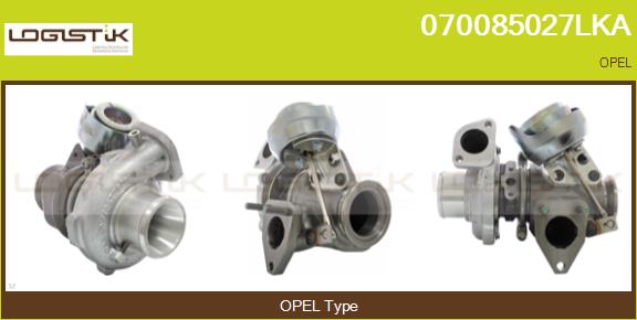 Turbocompresseur, suralimentation LGK 070085027LKA