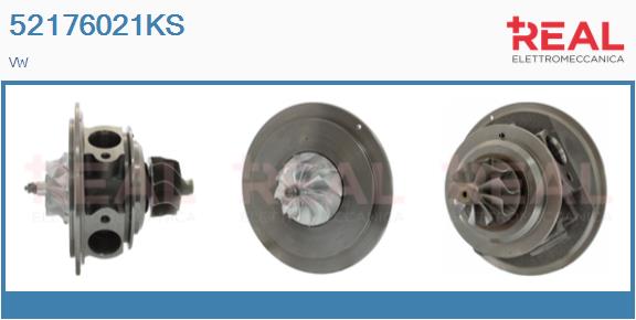 Groupe carter, turbocompresseur REAL 52176021KS