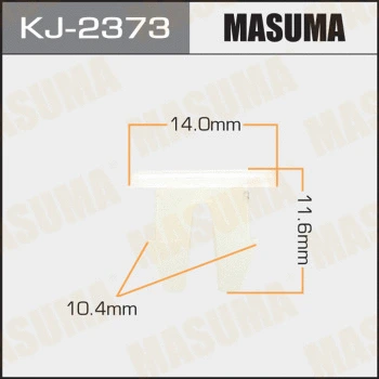 Clip, enjoliveur MASUMA KJ-2373