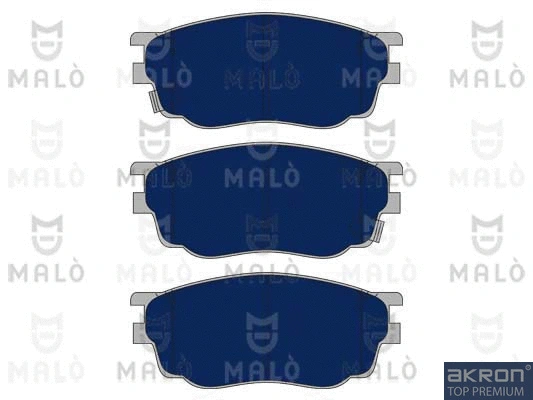 Kit de plaquettes de frein, frein à disque AKRON-MALÒ 1050935