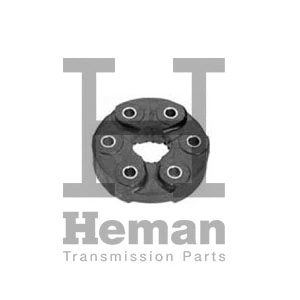 Absorbeur de vibrations, arbre de cardan HEMAN TZ70008