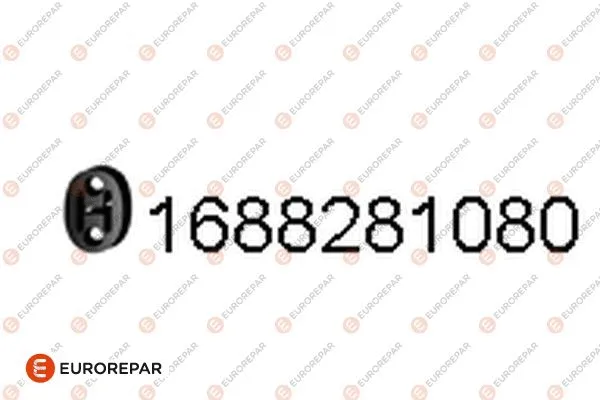 Suspension, échappement EUROREPAR 1688281080