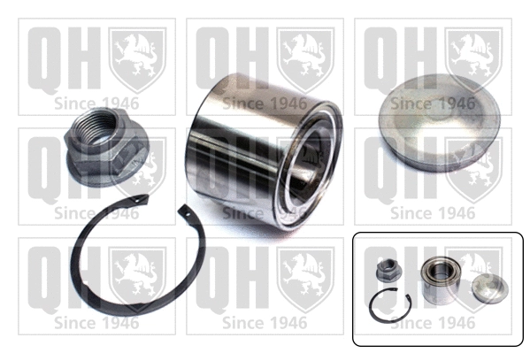Kit de roulements de roue QUINTON HAZELL QWB1501