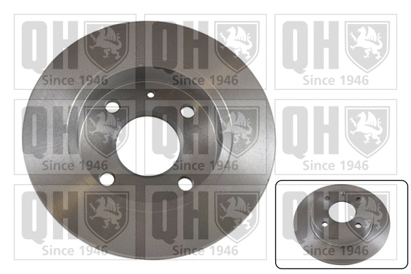 Disque de frein QUINTON HAZELL BDC3611