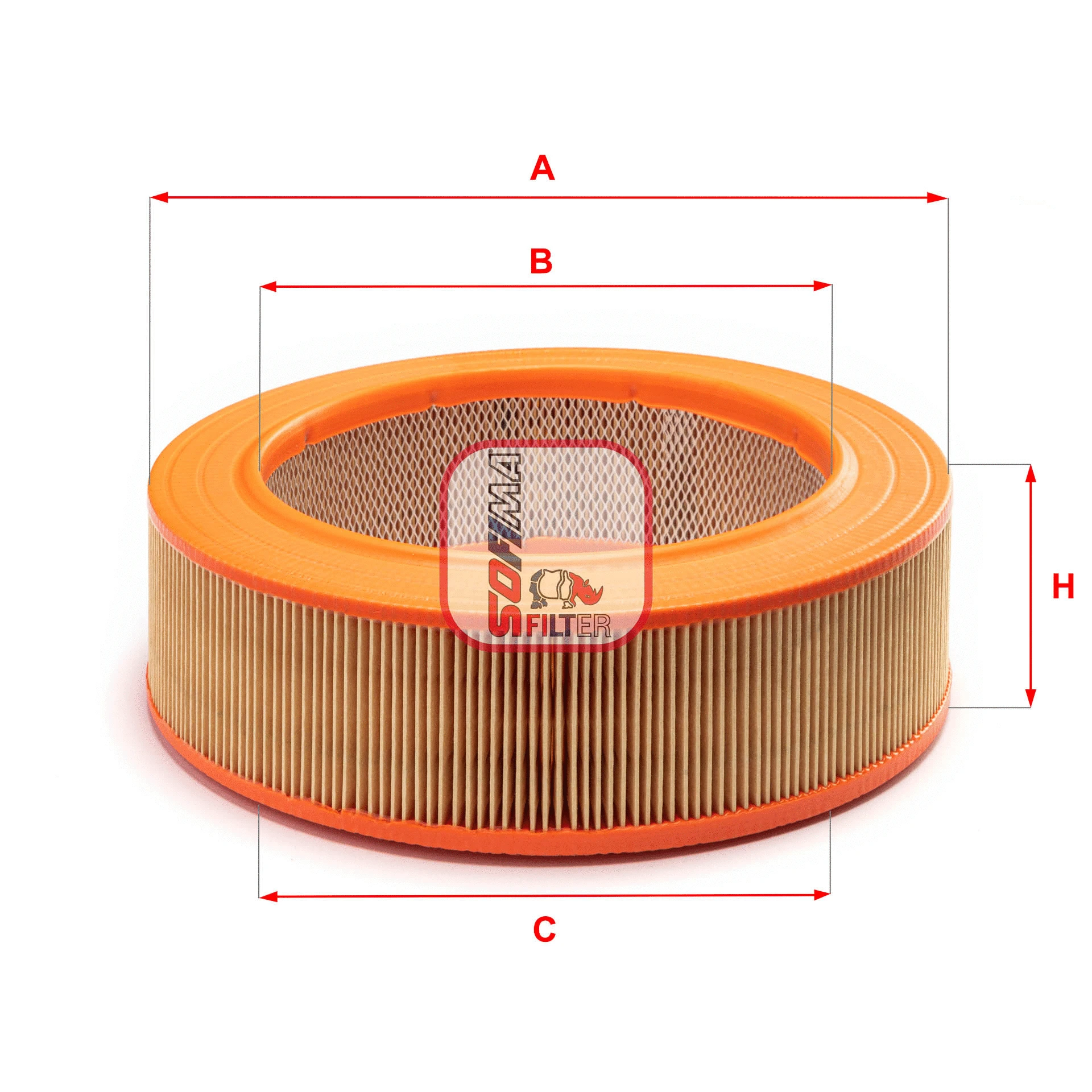 Filtre à air SOFIMA S 2810 A