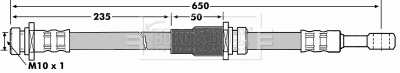 Flexible de frein BORG & BECK BBH7182