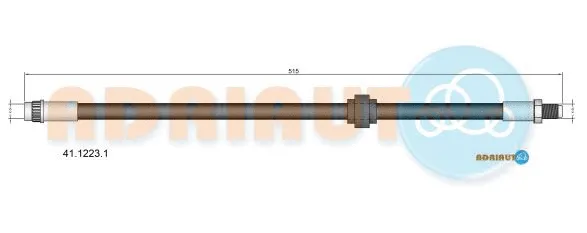 Flexible de frein ADRIAUTO 41.1223.1