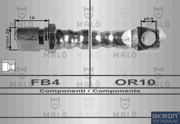 Flexible de frein AKRON-MALÒ 8305