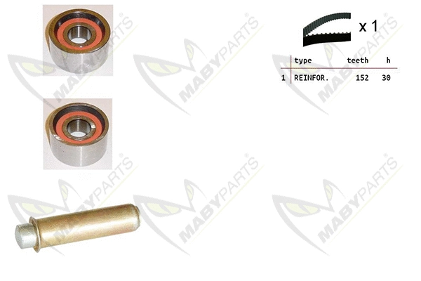 Kit de courroie crantée MABYPARTS OBK010162