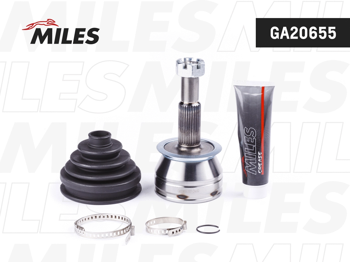 Jeu de joints, arbre de transmission MILES GA20655