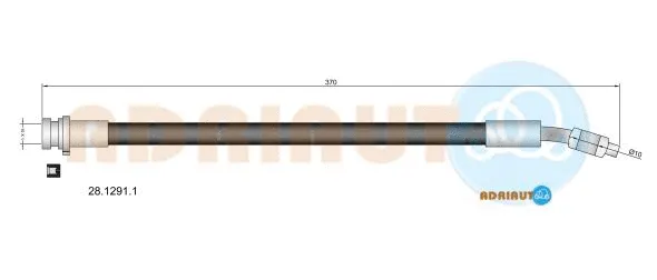 Flexible de frein ADRIAUTO 28.1291.1