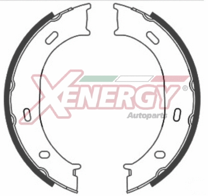 Jeu de mâchoires de frein AP XENERGY X50354