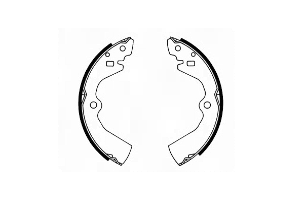 Jeu de mâchoires de frein SCT - MANNOL SS 523