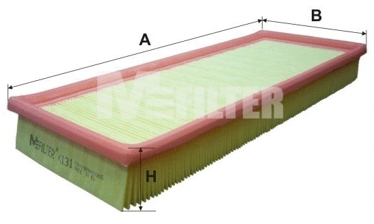 Filtre à air MFILTER K 131